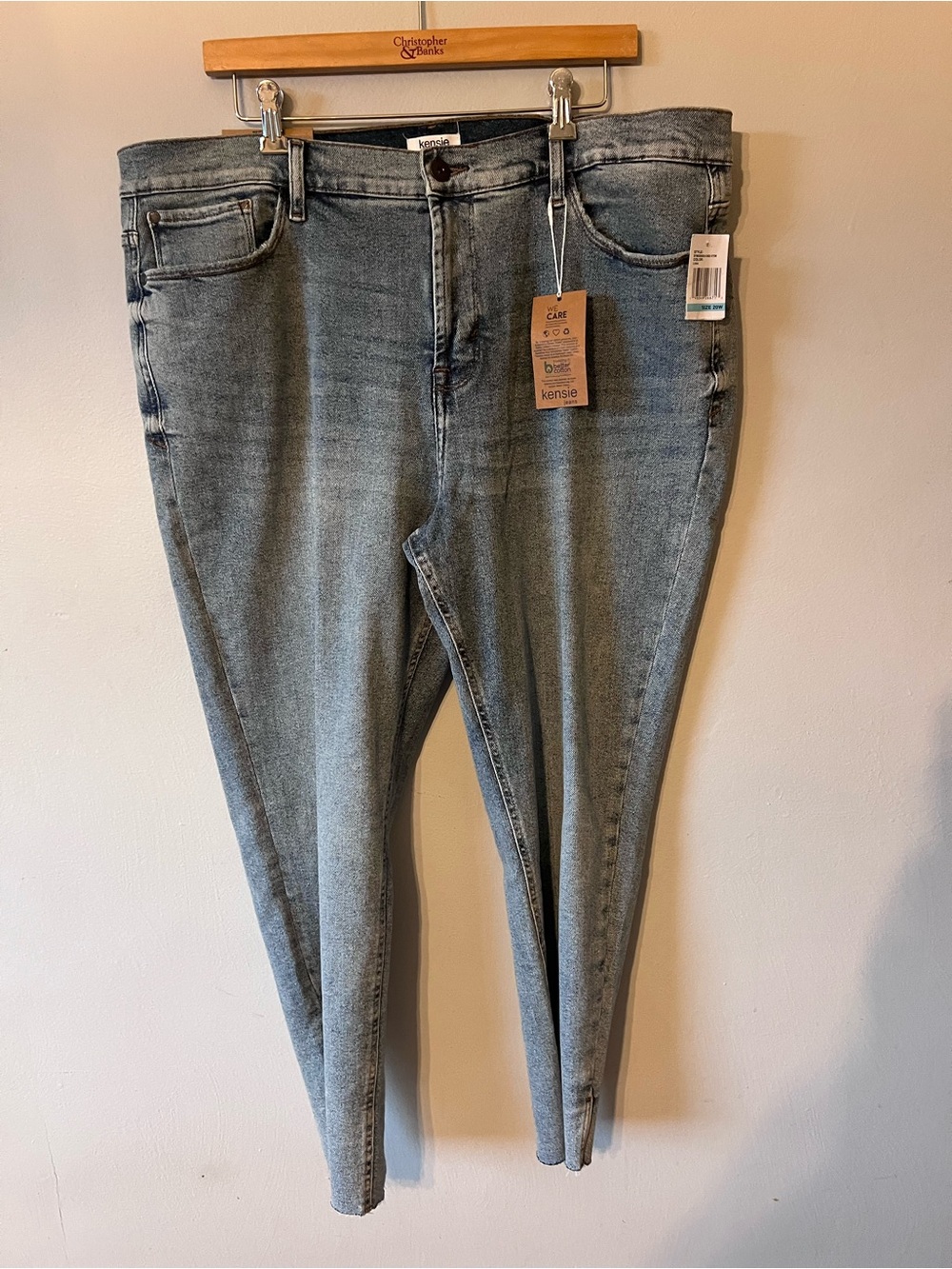 Kensie Skinny Jeans in Light Blue Wash